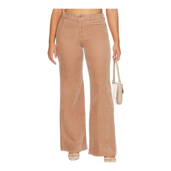 Good American pants Good Skate corduroy tan plus size 30